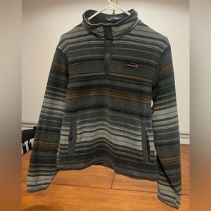 Cinch fleece pull over